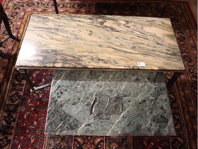 Marmeren salontafel (x2) - afbeelding 2 van  6