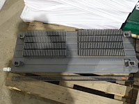 Marmeren schouw + diverse metalen - afbeelding 3 van  4