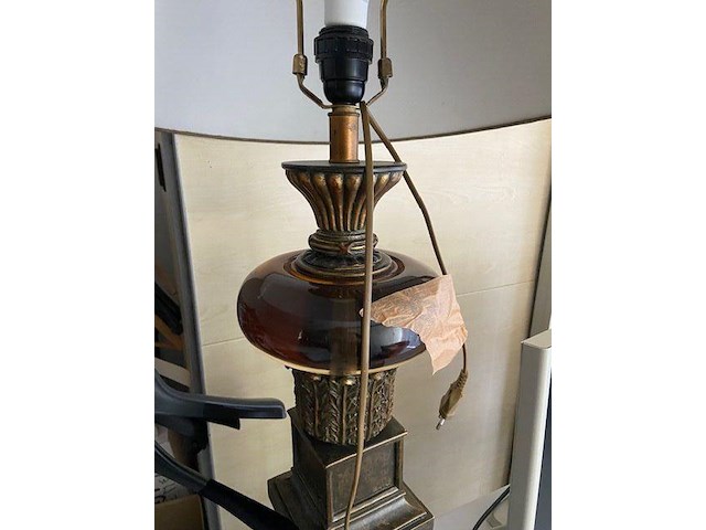 Marmeren staanlamp - afbeelding 2 van  4