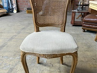 Marmeren tafel met 4 stoelen - afbeelding 5 van  6