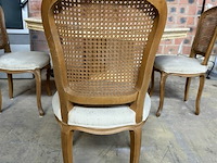 Marmeren tafel met 4 stoelen - afbeelding 6 van  6