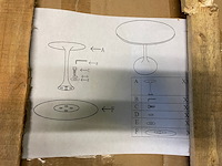 Marmeren tafel - afbeelding 1 van  3