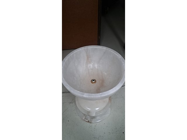 Marmeren vaas -lamp - afbeelding 2 van  2