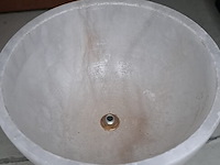 Marmeren vaas -lamp - afbeelding 2 van  2