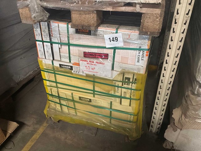 Marmo rosa mosaico vloertegel - afbeelding 1 van  4