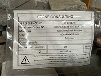 Marokkaans grijs natuursteen tuintegel - afbeelding 4 van  4