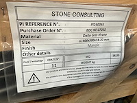 Marokkaanse blauwsteen natuursteen tuintegel - afbeelding 2 van  3