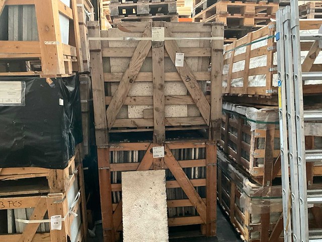 Marokkaanse travertin natuursteen tuintegel - afbeelding 4 van  4