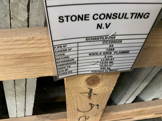 Marokko grijs natuursteen tuintegel - afbeelding 4 van  4