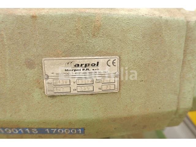 Marpol 138 slijpbank - afbeelding 6 van  9