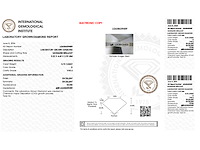 Marquise diamant 0.72ct – d/vvs2 – igi - afbeelding 3 van  3