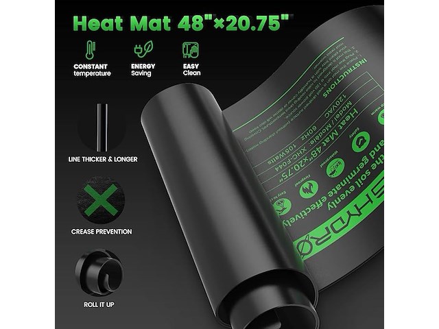 Mars hydro warmtemat kit - afbeelding 3 van  7