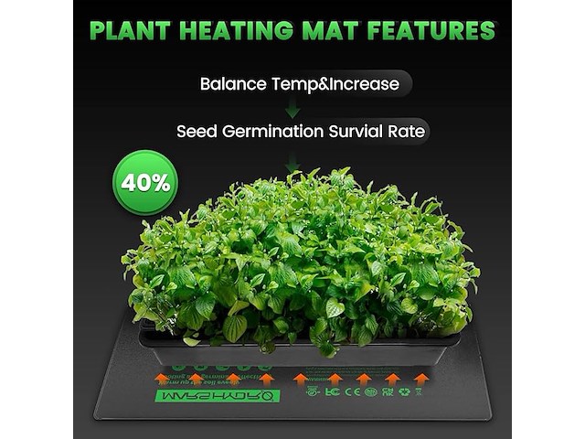 Mars hydro warmtemat kit - afbeelding 4 van  7