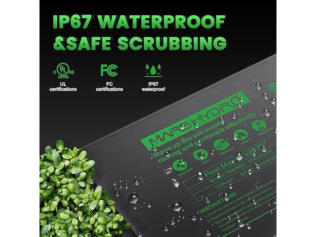 Mars hydro warmtemat kit - afbeelding 5 van  7