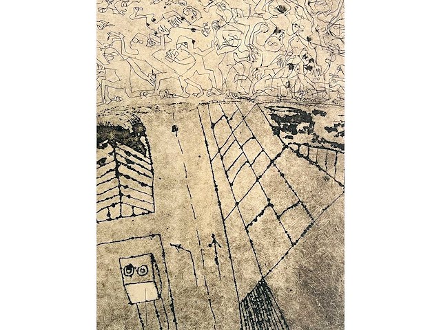 Marten bierman - ets - afbeelding 14 van  14