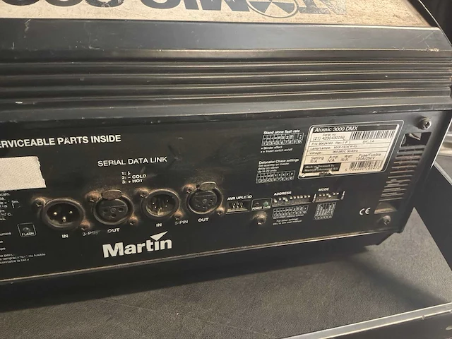 Martin - atomic 3000 - stroboscoop (2x) - afbeelding 4 van  4