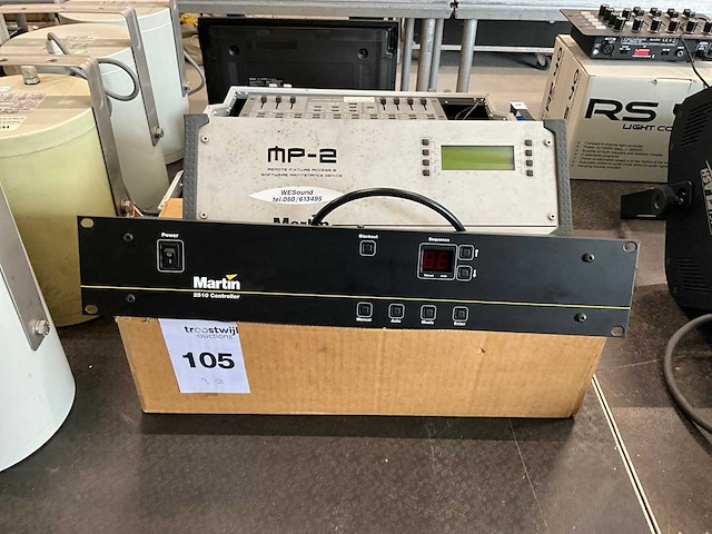 Martin 2510 controller / mp-2 software upload + licht controller - afbeelding 1 van  1