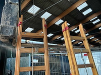 Martin 2x10 houten ladder (2x) - afbeelding 5 van  5