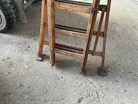 Martin 3x10 3 delige houten schuifladder - afbeelding 2 van  3