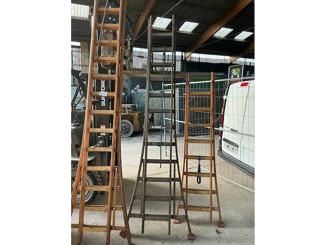 Martin diverse houten schuifladder (3x) - afbeelding 3 van  5