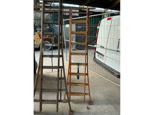 Martin diverse houten schuifladder (3x) - afbeelding 4 van  5