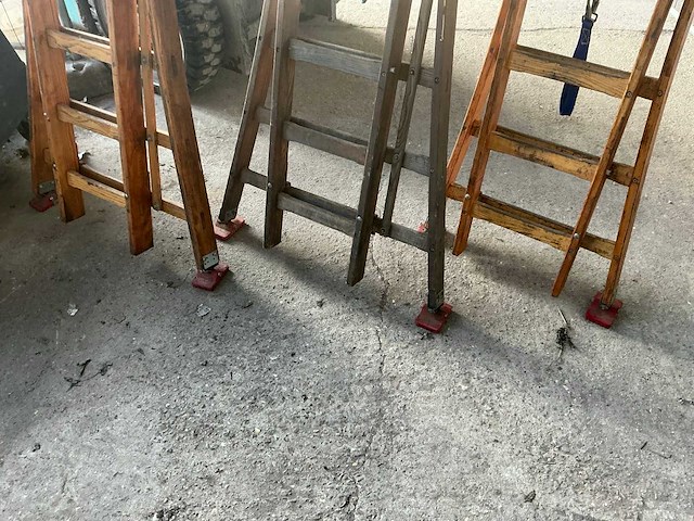 Martin diverse houten schuifladder (3x) - afbeelding 5 van  5