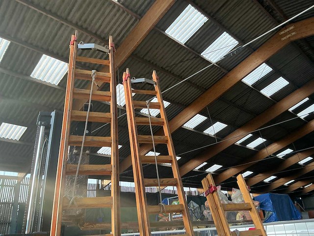 Martin diverse houten schuifladder (3x) - afbeelding 6 van  6