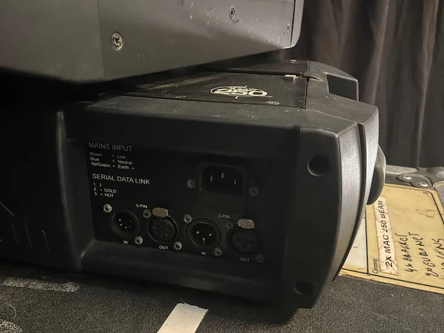 Martin mac 250 beam moving head (2x) - afbeelding 5 van  6