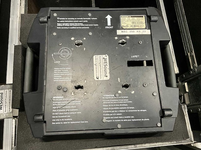 Martin mac 250 krypton moving head (2x) - afbeelding 4 van  6