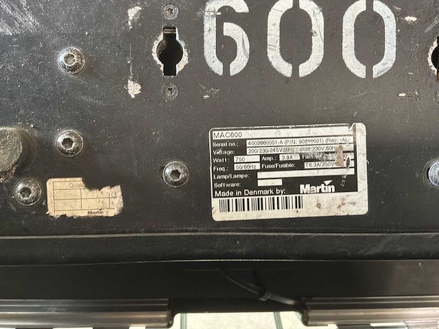 Martin mac 600 lier tweedelige set - afbeelding 6 van  8