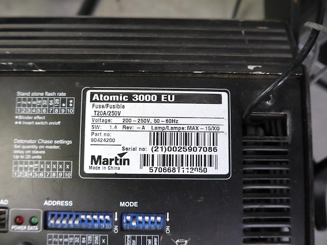 Martin stroboscoop (x2) - afbeelding 5 van  6