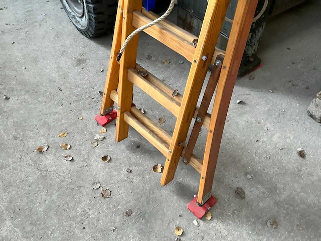 Martin t10 2 delige houten schuifladder (2x) - afbeelding 3 van  5