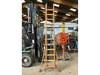 Martin t12 2 delige houten ladder - afbeelding 1 van  5