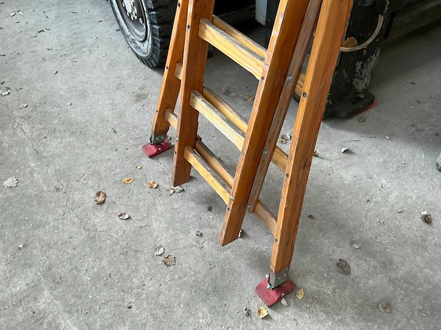 Martin t12 2 delige houten ladder - afbeelding 3 van  5