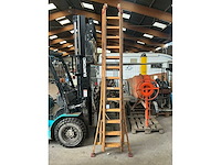 Martin t3 3 delige houten ladder (2x) - afbeelding 1 van  5