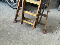 Martin t3 3 delige houten ladder (2x) - afbeelding 2 van  5