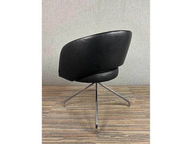 Martinstool - lounge stoel - vergaderstoel (4x) - afbeelding 3 van  5