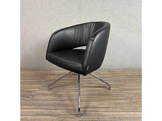 Martinstool - lounge stoel - vergaderstoel (4x) - afbeelding 2 van  6