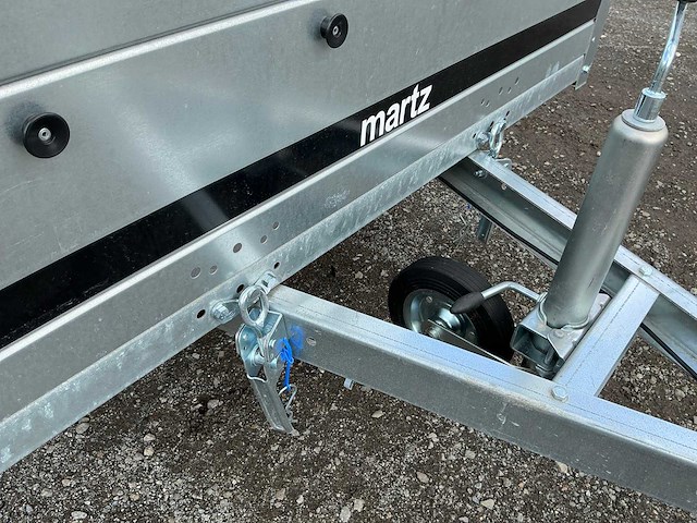 Martz - 2026 - basic 264/2 kipp - bakwagen 264 x 126 - 750kg - aanhangwagen - dubbelas - afbeelding 12 van  14