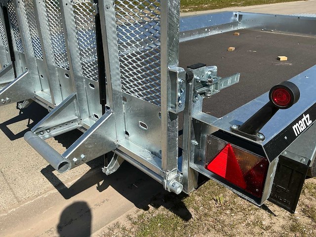 Martz aanhangwagen machinetransporter *ongebruikt/garantie* - afbeelding 2 van  10