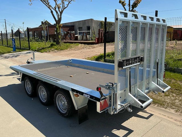 Martz aanhangwagen machinetransporter *ongebruikt/garantie* - afbeelding 3 van  10