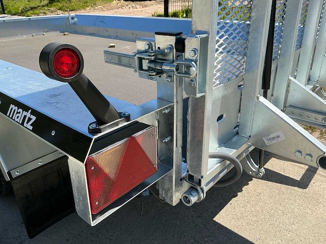 Martz aanhangwagen machinetransporter *ongebruikt/garantie* - afbeelding 10 van  10