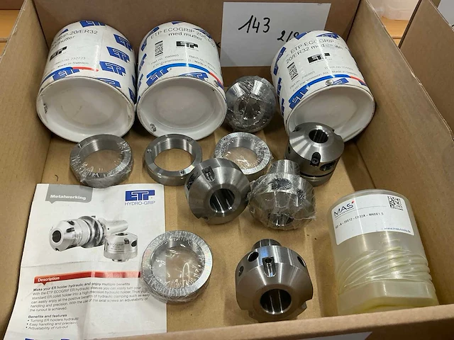 Mas en etp paetij precisie spantanghouders - afbeelding 5 van  7