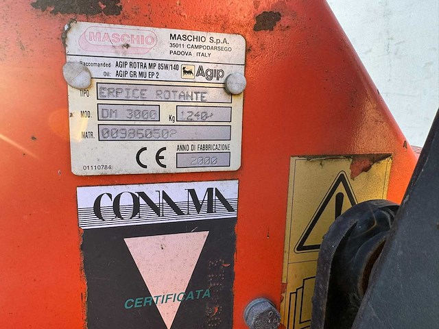 Maschio - dominator dm3000 - power harrow - 2000 - afbeelding 2 van  10