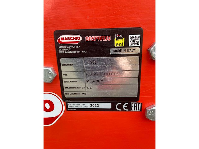 Maschio h205 frees - afbeelding 7 van  7