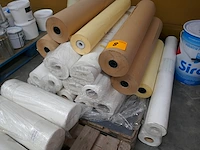 Maskeerpapier en glasvezelbehang