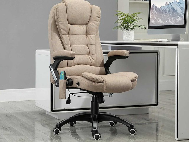 Massage en verwarmde bureaustoel, bureaustoel - afbeelding 1 van  11