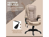 Massage en verwarmde bureaustoel, bureaustoel - afbeelding 8 van  11