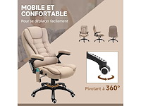 Massage en verwarmde bureaustoel, bureaustoel - afbeelding 11 van  11