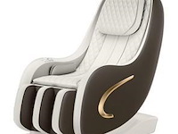 Massage zetel bruin/ gebroken wit
